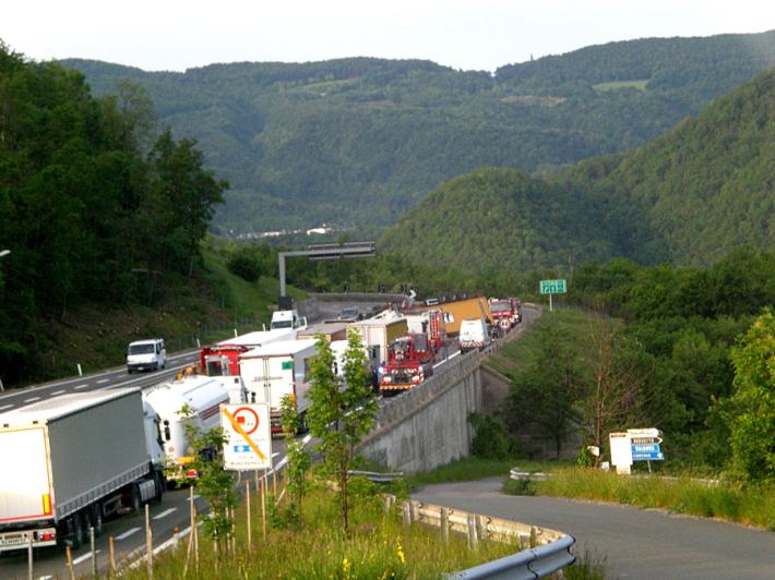 Code in Autocisa, traffico a rilento