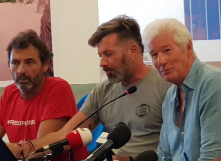 Richard Gere: 'Sbloccare la situazione di Open Arms adesso. Ho ascoltato storie terribili'