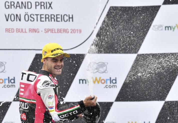 Austria, dopo la follia Misano, Fenati torna a vincere
