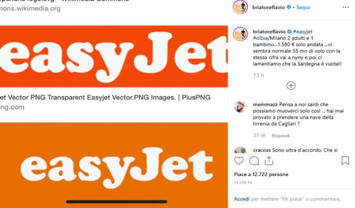 "1580 euro per volo Olbia-Milano...", Briatore scatena i social
