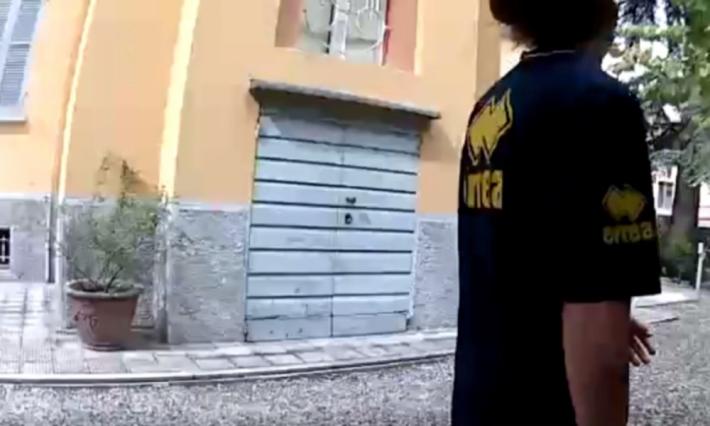 Forza il cancello, beccato dalle telecamere