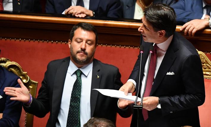 Conte: 'Il governo finisce qui'. Al Colle per dimettersi. Ma la Lega ritira la mozione di sfiducia