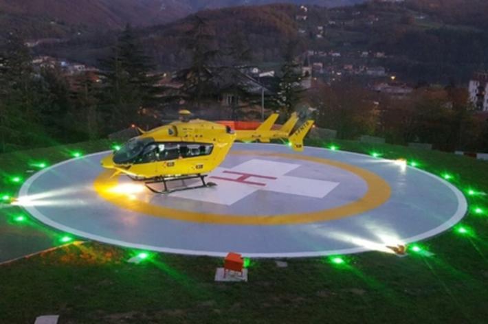 Giovane rugbysta si infortuna a Guastalla: l'elisoccorso lo trasporta a Parma in condizioni serie