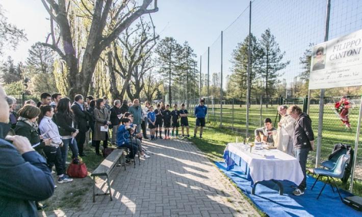 Una messa  ai campetti per ricordare Filippo Cantoni