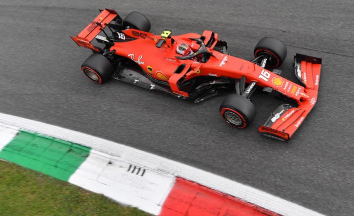 Monza: Leclerc il pi&ugrave; veloce anche nelle libere 2, terzo Vettel 