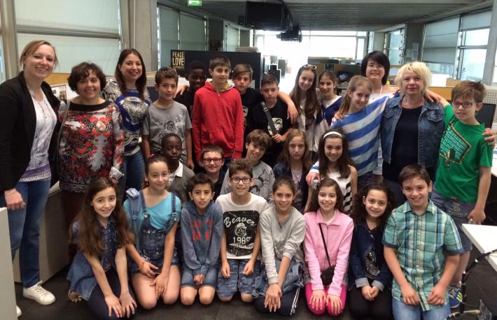 La 5&ordf; E della scuola Corazza