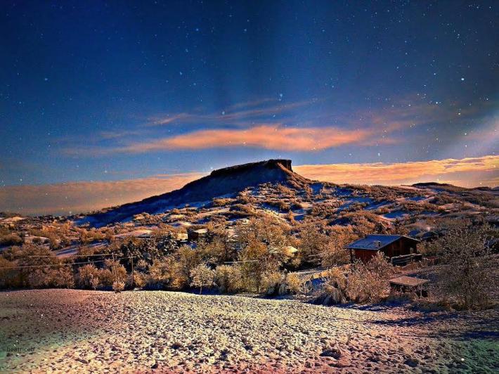 La Pietra di Bismantova... prima della neve