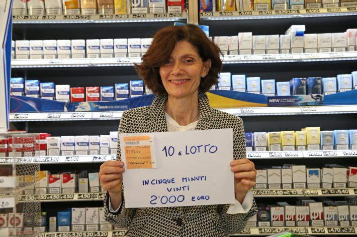 Vinti duemila euro (spendendone uno) in 5 minuti