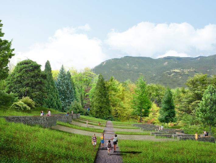 Area della frana, presto la riqualificazione