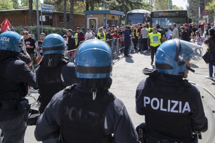Atalanta-Fiorentina, citt&agrave; blindata
