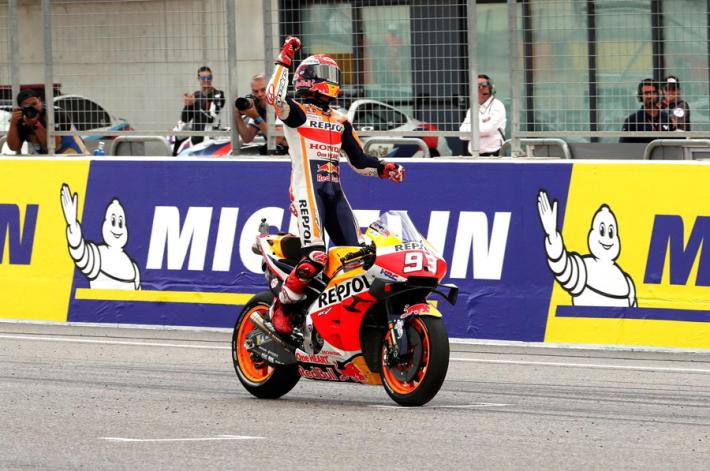 Aragon: Marquez scappa e vince, Dovizioso 2&deg;