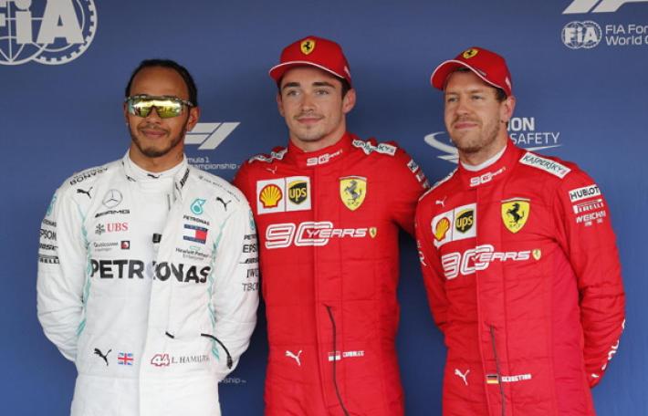 Leclerc, pole anche in Russia (un poker che mancava da Schumacher): strabiliante