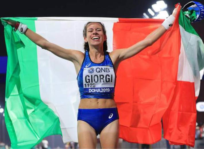Atletica, prima medaglia italiana: Giorgi &egrave; bronzo nella 50 km donne