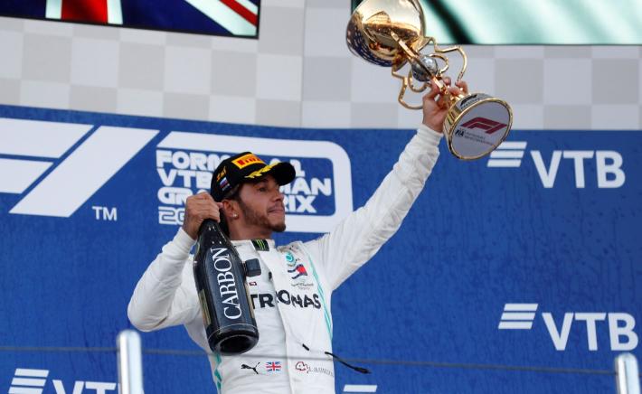 Gp di Russia, vince Hamilton davanti a Bottas e Leclerc