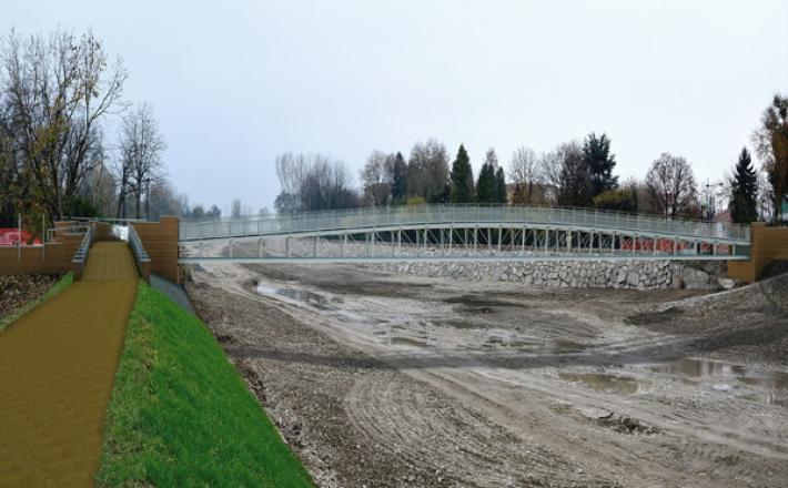 Ponte della Navetta, ci siamo: da domani chiusa  la pista ciclabile per i lavori