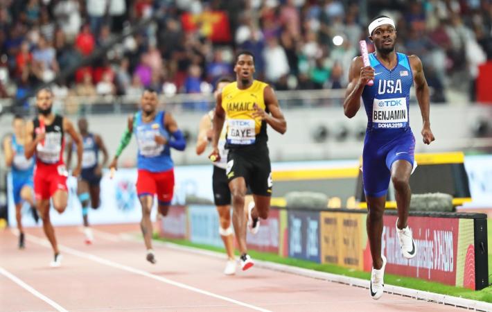 Sesta in finale 4x400 la staffetta con Scotti