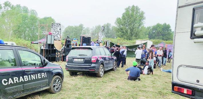 Rave party sul Po: &laquo;retata&raquo; all'alba