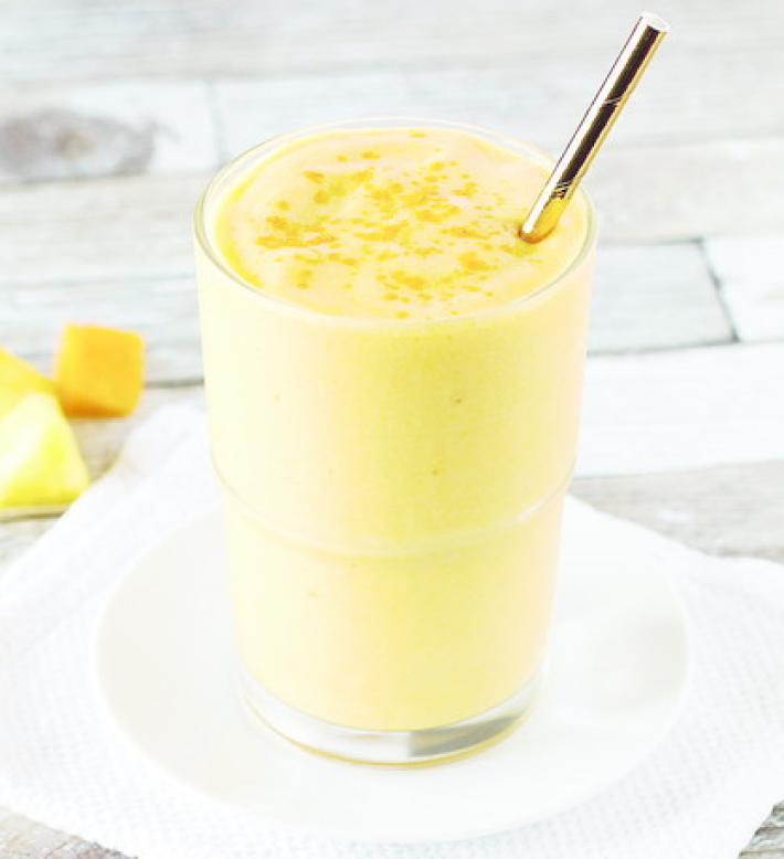 La ricetta light - Smoothie al latte di cocco e zenzero