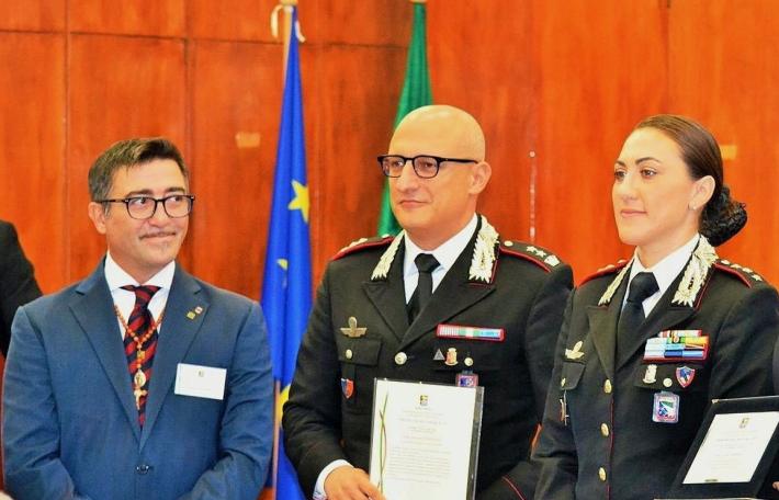 Il Premio Mario Fiore, premiato il Comandante Azzurra Ammirati