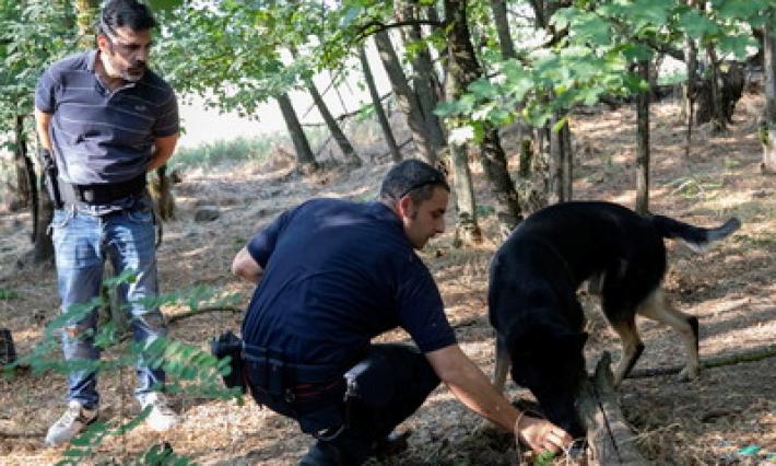 In cerca dei pusher vicino al greto della Parma