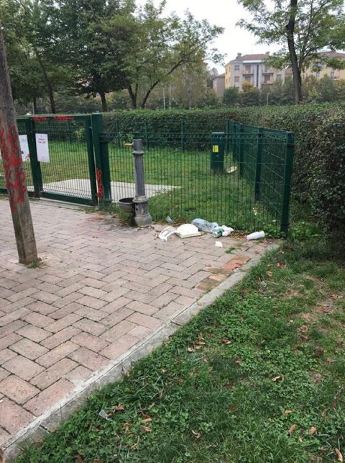 'Parco del Dono, area cani di nuovo impraticabile'