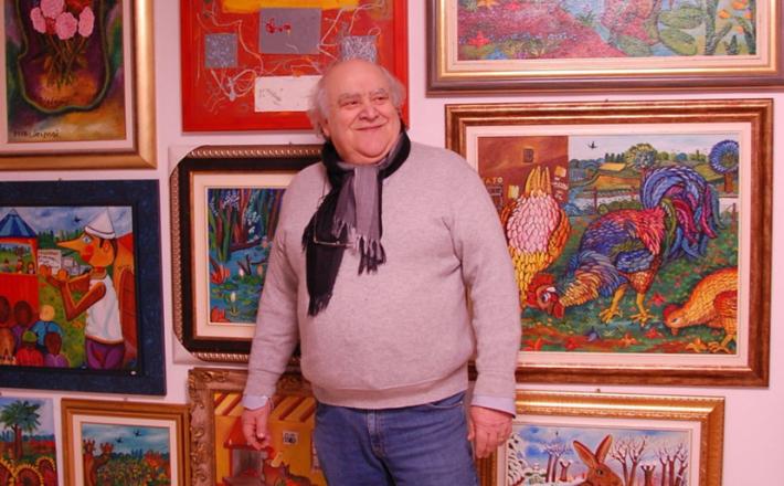 Addio a Gianni Samini, pittore na&iuml;f che narrava la Bassa