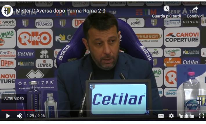 D&rsquo;Aversa: &ldquo;Risultato meritato, costruito con il lavoro settimanale&rdquo; - Video