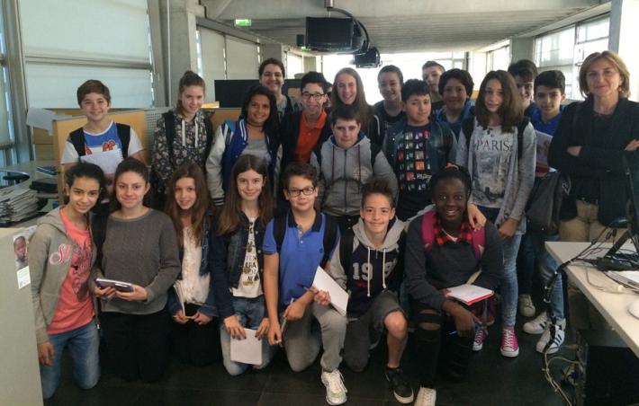 La 2D della media Zani di Fidenza in visita