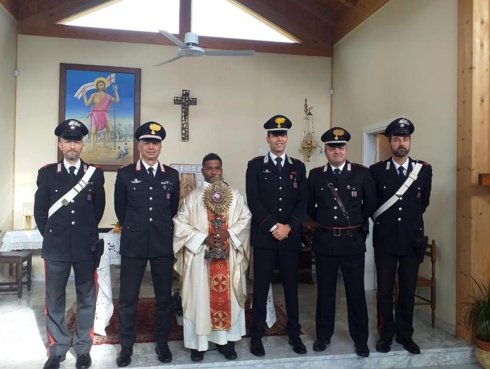 Restituito l'ostensorio ritrovato a Parma e rubato 21 anni fa nell'Aquilano