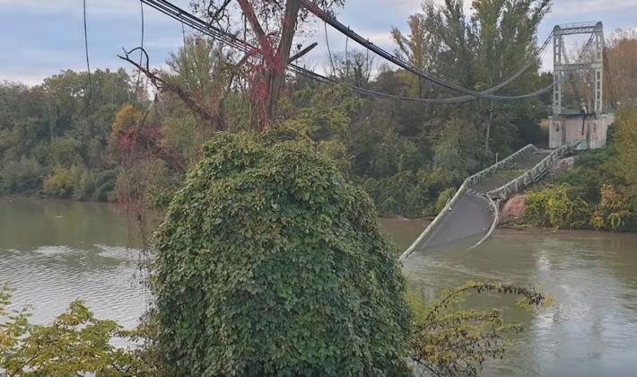 Crolla un  ponte in Francia, morta una quindicenne, 9 feriti, 2 gravi