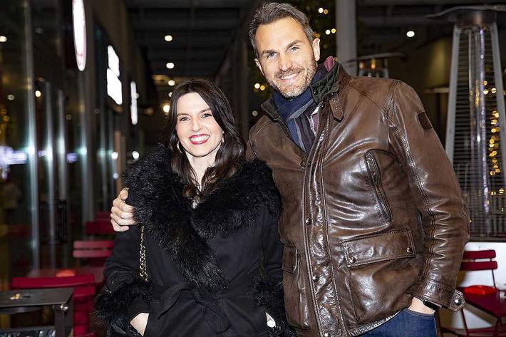 Dopo lo tsunami gossipparo, ecco Nicola Cesari (affiatato e sorridente) con la fidanzata Alessia