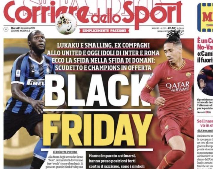 "Black Friday", il titolo provoca una bufera. Roma e Milan bandiscono i reporter 