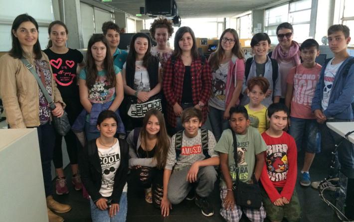 La 1' G di Soragna in visita