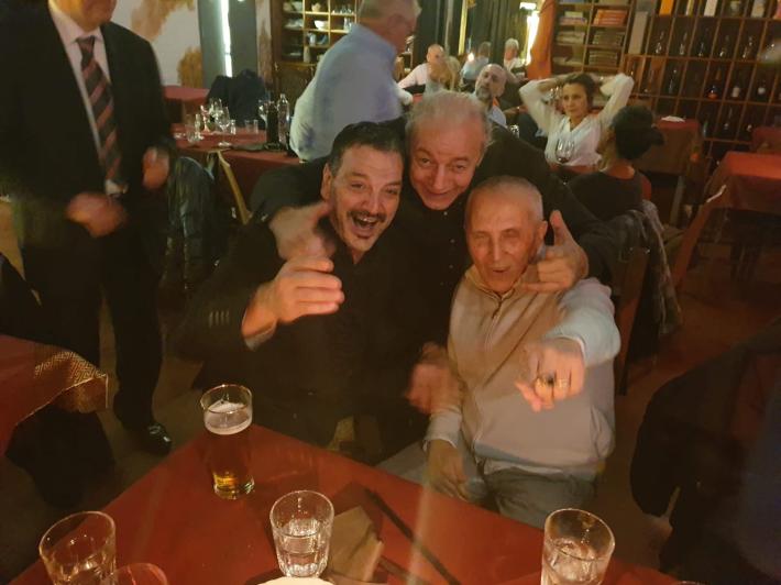 Gianni Bella, serata a Parma con l'amico Dado