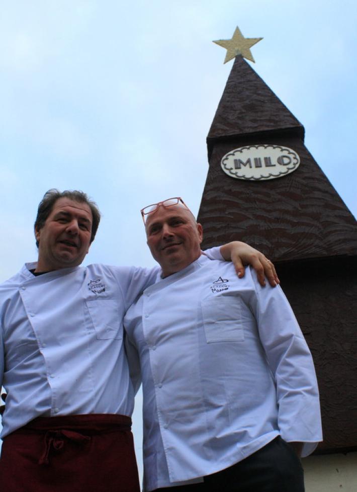 Luigi Milo, pasticciere parmigiano da Guinness dei primati