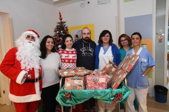 Babbo Natale Ikea in Oncoematologia pediatrica 