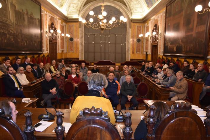 Gli auguri al "parlamento" dei CCV 