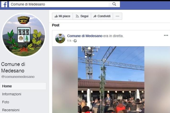  Medesano, la Borgonzoni: "Il comizio di Bonaccini sulla pagina Facebook del Comune"