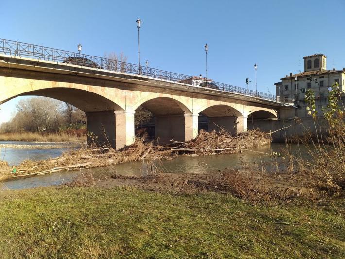 Ponte Dattaro, i tronchi sono ancora l&igrave; (e aumentano). Alinovi: 'Intervento la settimana prossima'