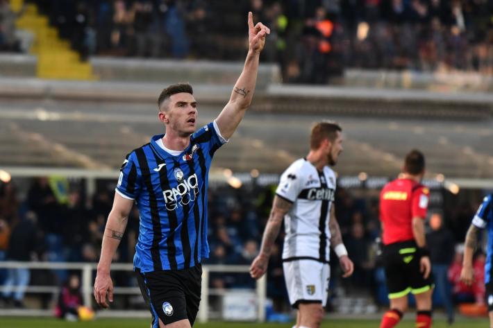 L'Atalanta dilaga:  'manita' al Parma che affonda a Bergamo