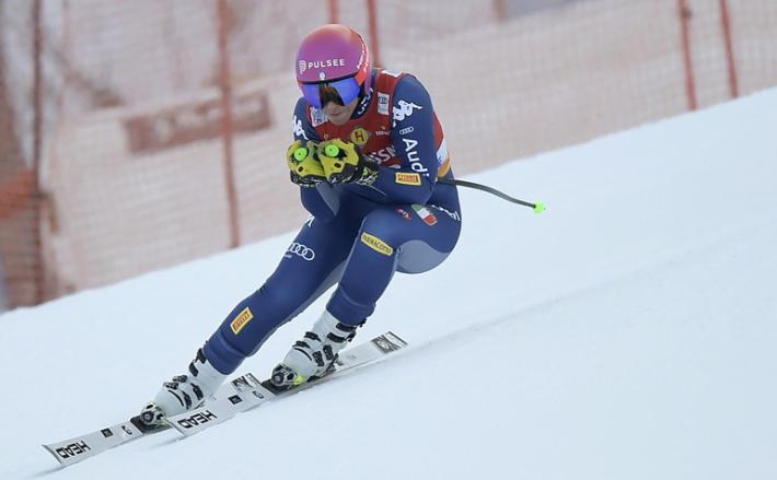 Tris delle azzurre nella discesa di Bansko: Curtoni davanti a Bassino e Brignone 