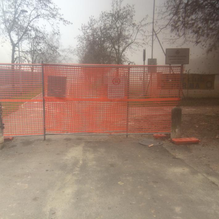 Parco Martini: lavori finiti, recinzione rimasta