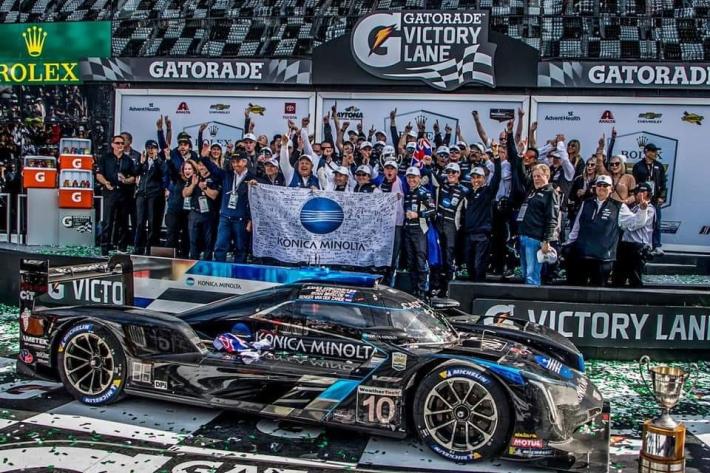 Le Cadillac realizzate dalla Dallara prima e terza  alla 24 ore di Daytona