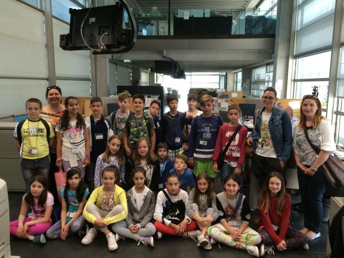 La 5&deg; A della "Guareschi" di Monticelli 