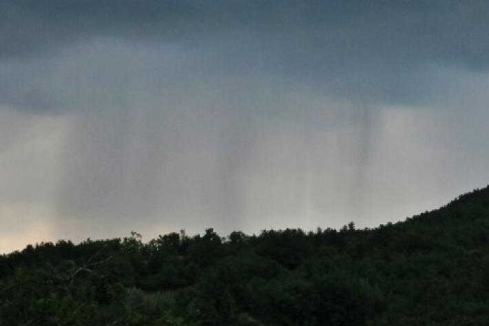 Temporale porta un po' di fresco in Valceno