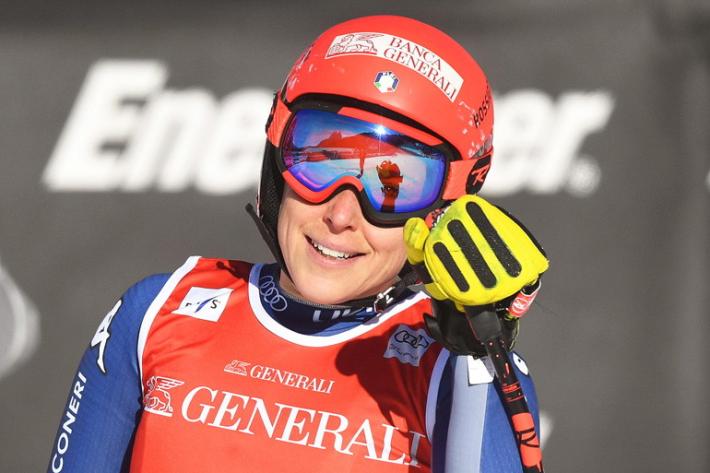 La Brignone seconda nella  libera di Garmisch