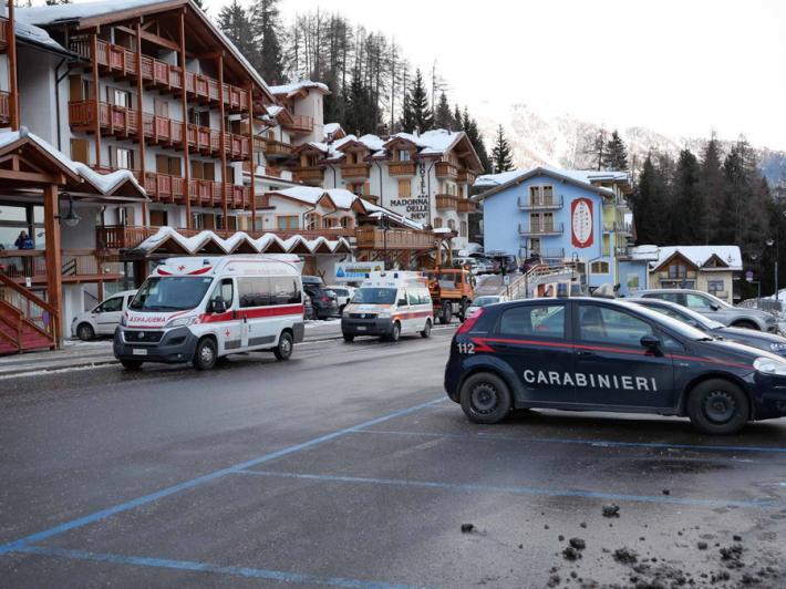 Nuovi malori nell'hotel  di Folgarida che aveva ospitato i nocetani