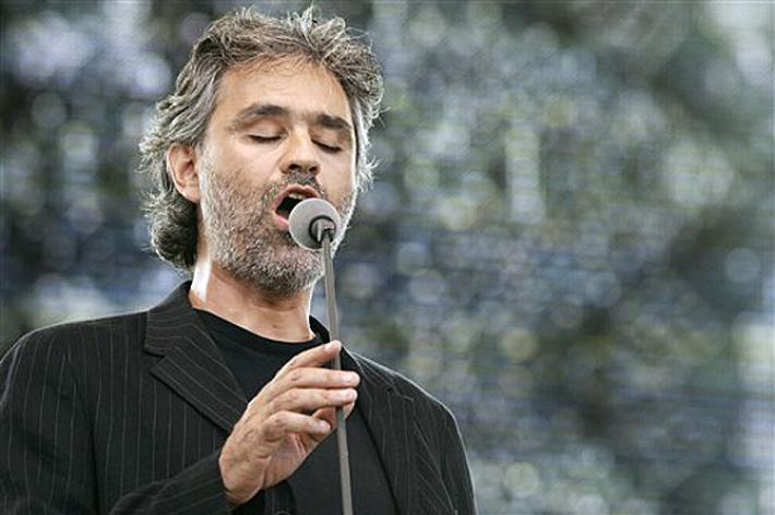 Andrea Bocelli aprir&agrave; domani la terza edizione di "Parma citt&agrave; della musica"