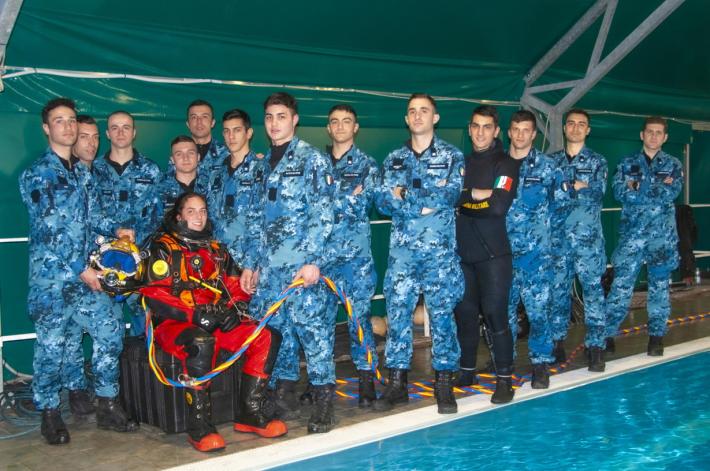 Ecco Chiara, la prima palombara nella storia della Marina
