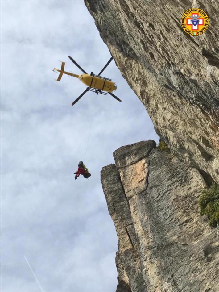 Pietra di Bismantova, cade da 7 metri durante l'arrampicata: ricoverato al Maggiore